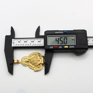 Colgante Oro 18K, Virgen del Rocio, 17gr