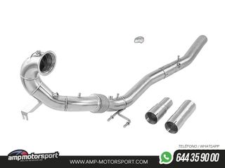 DOWNPIPE ALPHA COMPETITION PARA VW GOLF 8 R / AUDI S3 8Y 2020-