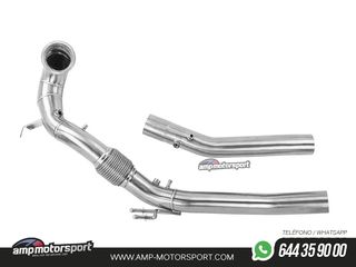 DOWNPIPE ALPHA COMPETITION PARA VW GOLF 8 R / AUDI S3 8Y 2020-