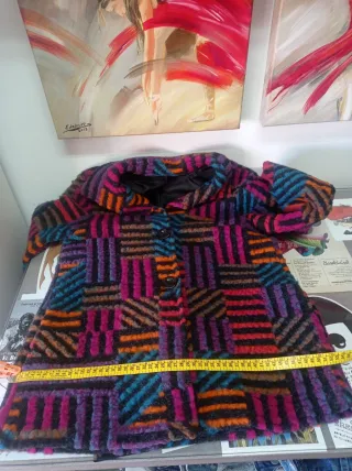 Chaqueta Lana Multicolor