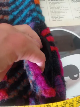 Chaqueta Lana Multicolor