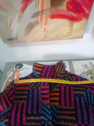 Chaqueta Lana Multicolor