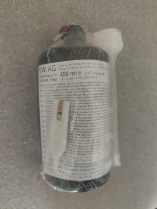 Líquido Reparación oroginal Neumáticos VW AG 450ml
