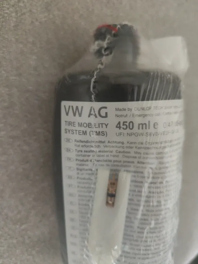 Líquido Reparación oroginal Neumáticos VW AG 450ml