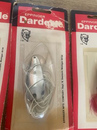 11 Cucharillas Eppinger Dardevle Vintage