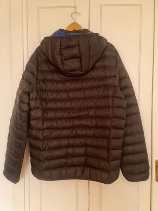 Anorak Acolchado Hombre Talla XXL Negro/Azul