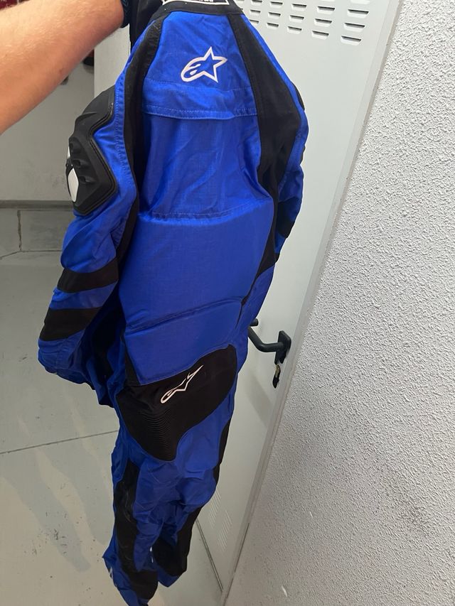 Mono Kart/Moto Alpinestars Azul Talla 44