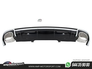 DIFUSOR TRASERO PARA AUDI A4 B9 BERLINA / AVANT 2015-2019