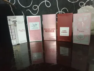 Lote 5 Perfumes Mujer Barakat, Lush Cherry, Yara