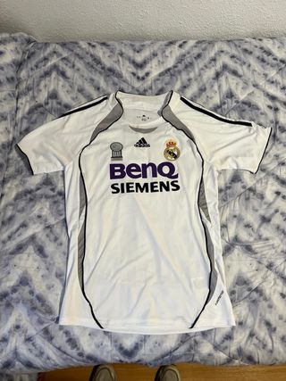 Camiseta retro Real Madrid 2006/07 Adidas