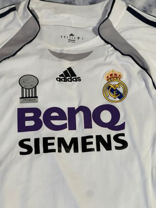 Camiseta retro Real Madrid 2006/07 Adidas
