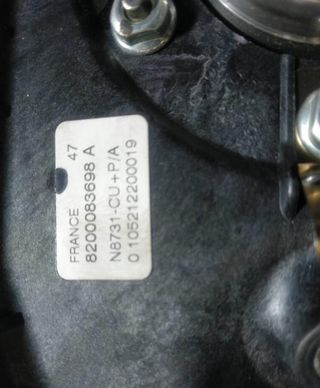 Renault 8200083698a airbag guida espace 2.0 119013