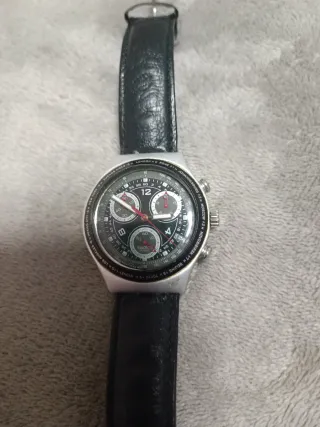 Orologio Swatch Irony Chronograph nero