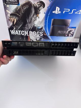 PlayStation 4 500GB Jet Black + Watch Dogs
