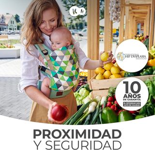 ✨ - kk Kinderkraft NINO CONFETTI Mochila Portabebé