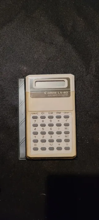Calculadora Canon LX-40 Vintage