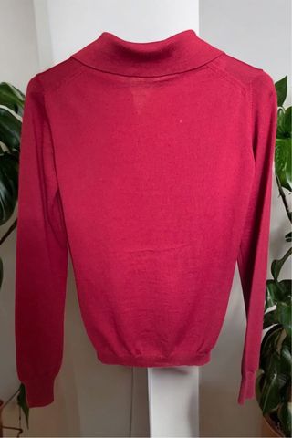 Cardigan Burberry donna S borgogna – come nuovo, elegante e originale!