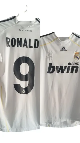 Camiseta Real Madrid 2009/2010 Ronaldo #9