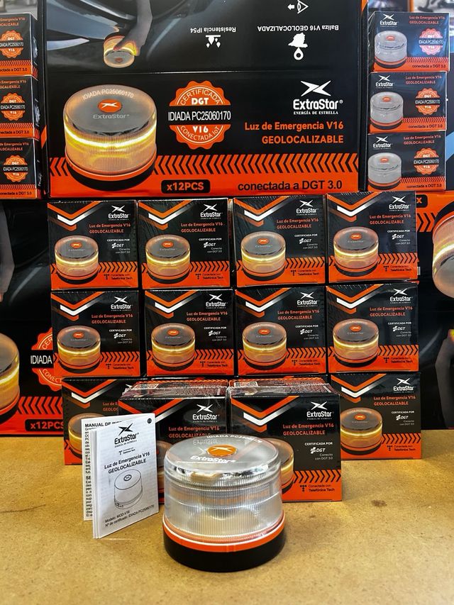 Baliza V16 Homologada y Geolocalizada por la DGT