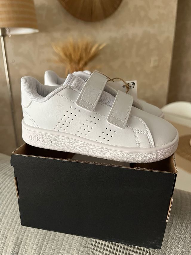 Zapatillas Adidas Advantage CF I niño velcro