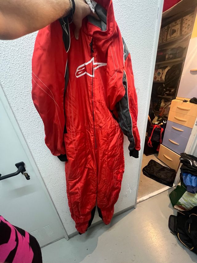 Mono de Kart Alpinestars Rojo