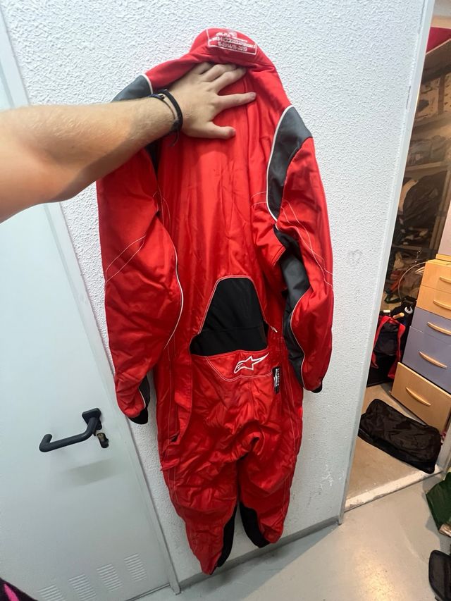 Mono de Kart Alpinestars Rojo
