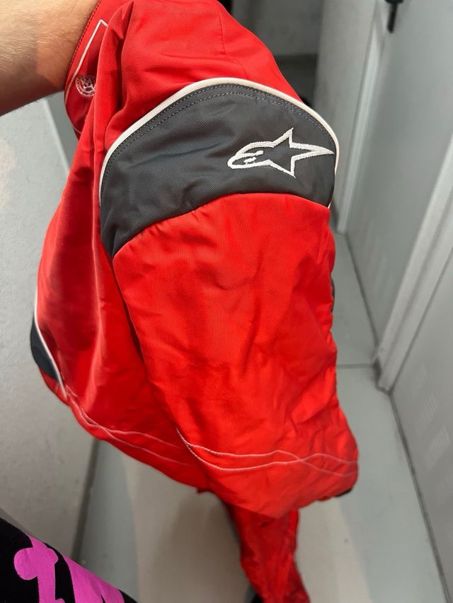 Mono de Kart Alpinestars Rojo
