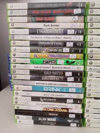 Escucho ofertas. Juegos Xbox 360
