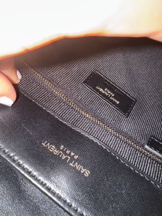 Bolso YSL Negro y Dorado