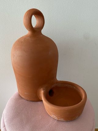 Bebedero de arcilla para animales 3L