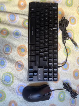Teclado y Ratón Gaming Razer Negro