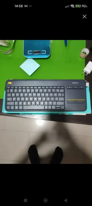 Teclado Logitech K400 Plus (sin receptor)