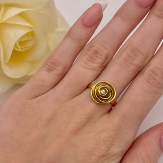 Tous Anillo de oro 18kt con diamante
