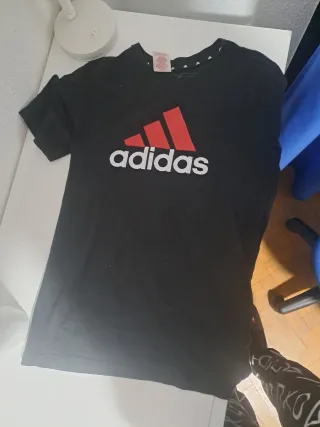 Camiseta Adidas Negra Talla s