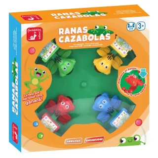 Juego Rana Cazabolas +3 Años