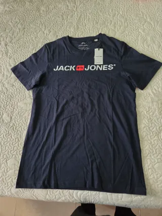 Camiseta Jack & Jones azul talla S
