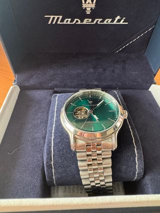 Reloj Maserati Automático Esfera Verde