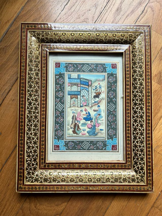 Arte Khatam  + arte africana + palette vintage