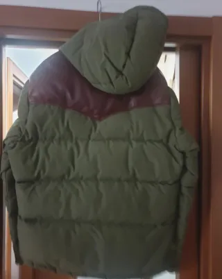 Piumino Penfield Verde e Marrone