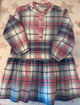 Vestido Tommy Hilfiger niña cuadros
