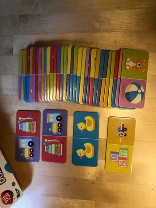 Juego de Pesca y Domino +2 años