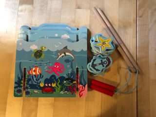 Juego de Pesca y Domino +2 años