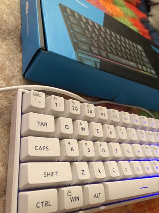 Teclado Mecánico MageGee TS91 Blanco