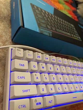 Teclado Mecánico MageGee TS91 Blanco