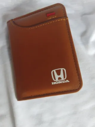 Cartera Billetera Honda Marrón