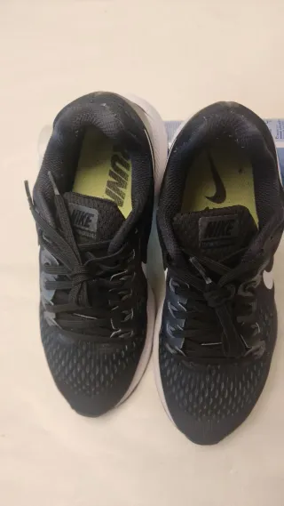 Zapatillas Nike Zoom Mujer Negras Blancas