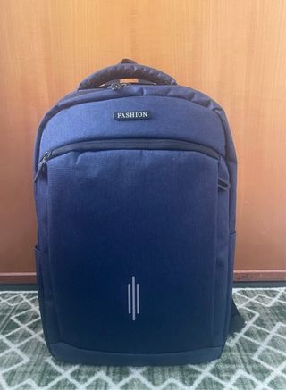 Zaino blu marca Fashion