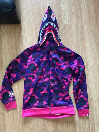 Chaqueta BAPE Camuflaje Morado Talla S