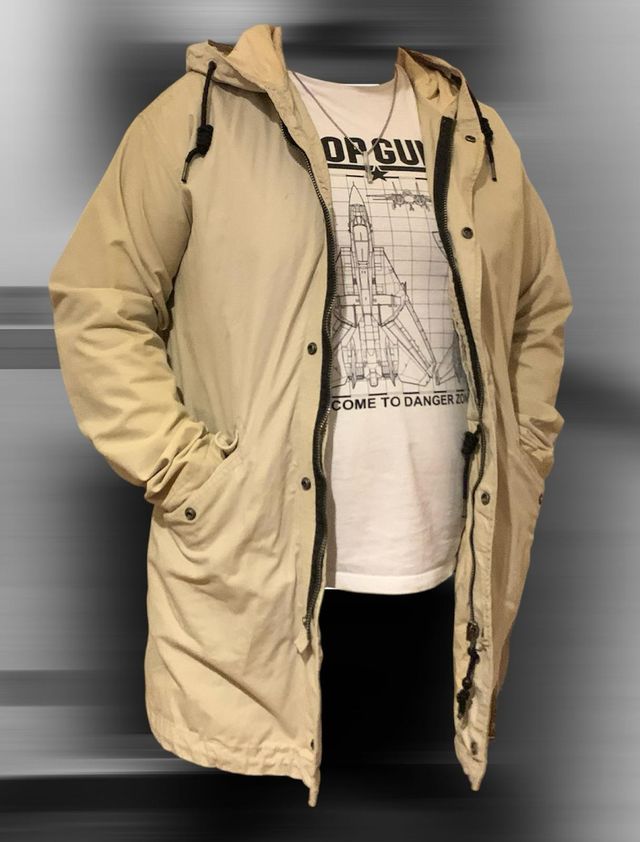 Cappotto Trench Pull&Bear Uomo Beige