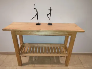 Aparador de madera rústico